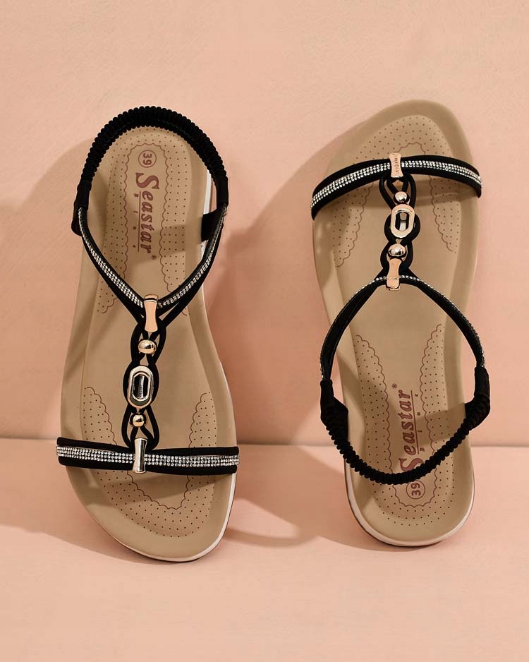 CZARNE SANDAŁKI DAMSKIE WOLOS 40 Płeć kobieta