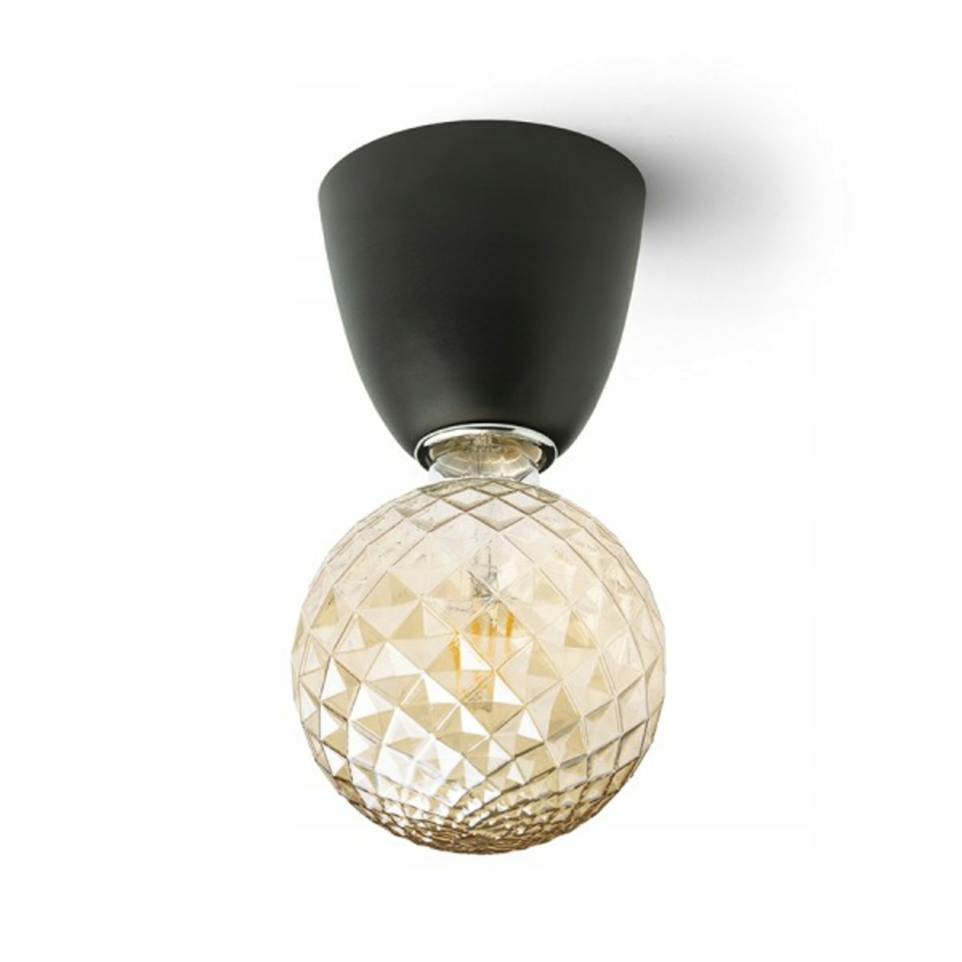 Rendl Reach stropní svítidlo černé, E27, 11W, kov, minimalistický design