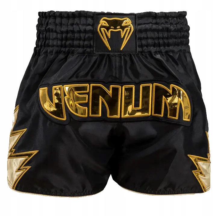 Venum Spodenki Muay Thai Inferno Black/Gold XL