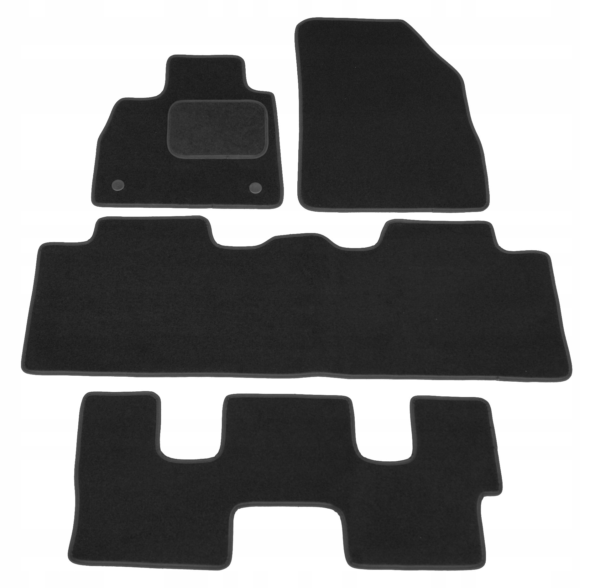 RENAULT ESPACE V 7os. 2014-2022 Велюрові килимки