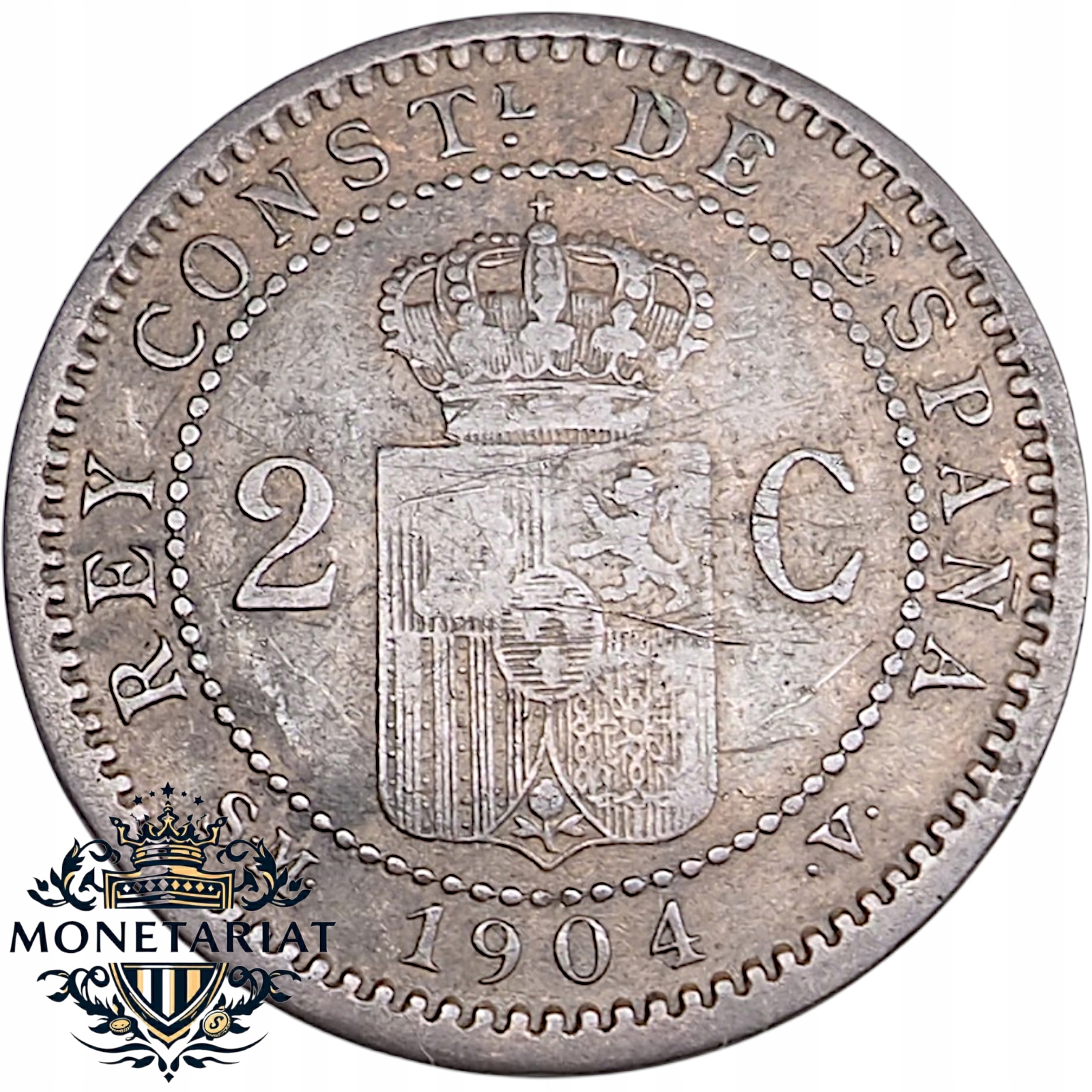 2 CENTYMY 1904 HISZPANIA