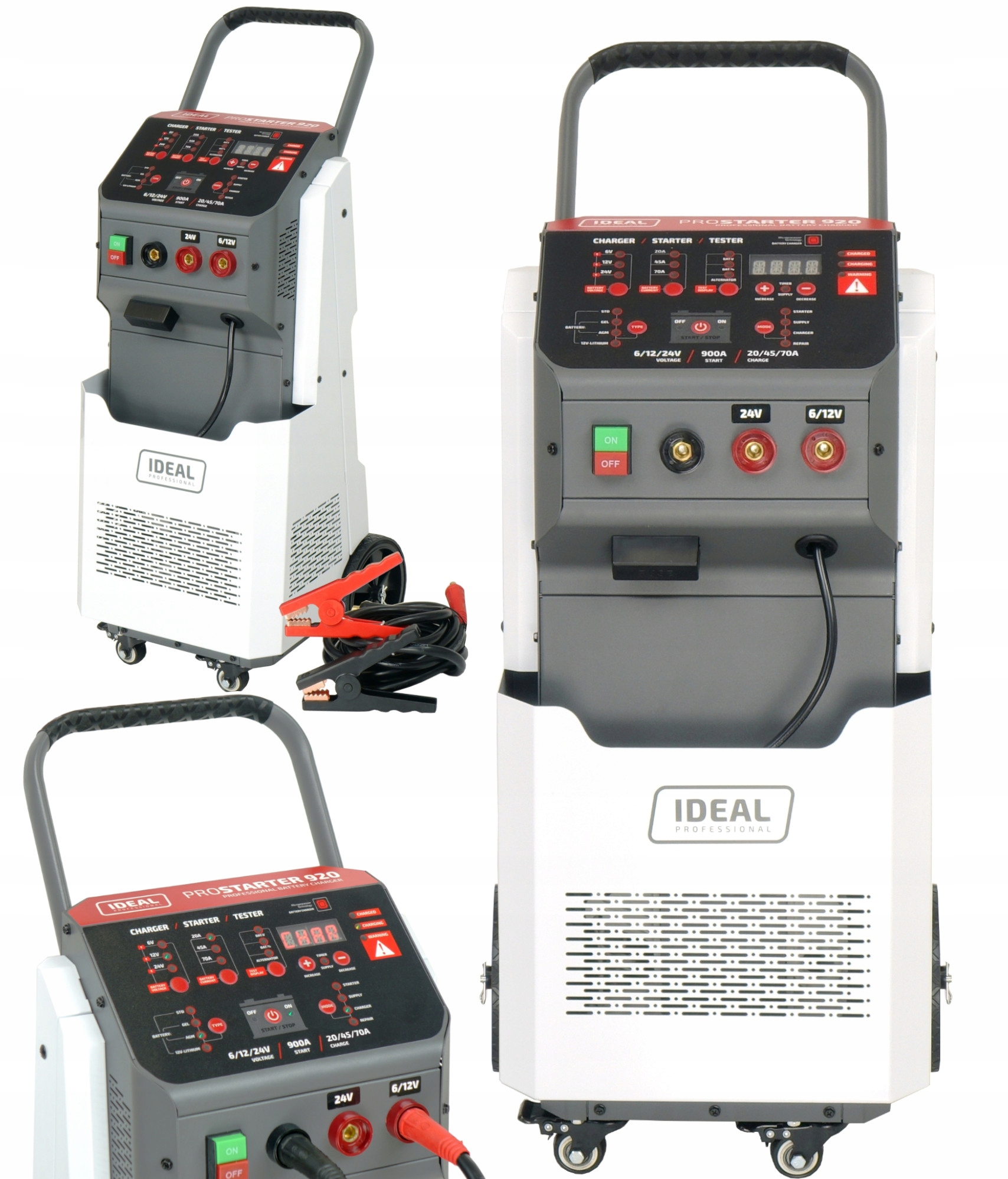Usmerňovač S Rozbehom Ideal Prostarter 920 Wet Agm Gel Mf Efb LiFePO4 230V