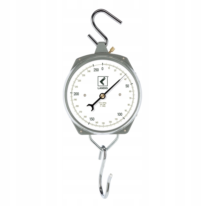 Váha s rýchlou stupnicou, závesná, presná poľovnícka váha do 250 kg Landig