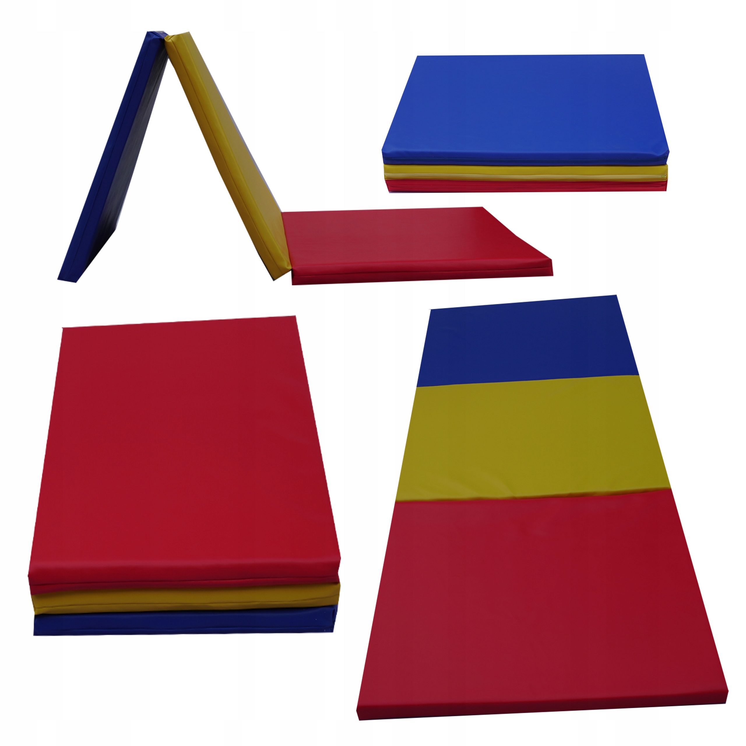 MATERAC GIMNASTYCZNY SKŁADANY MATA 195x85x5 Model Mata