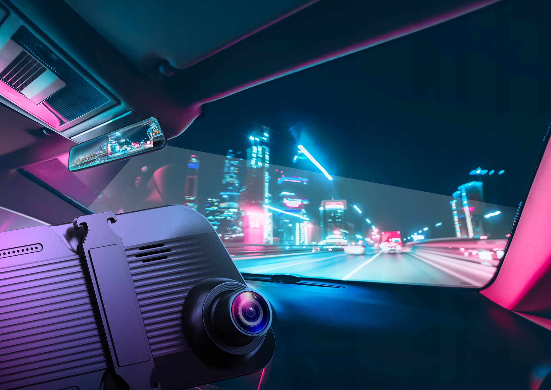 Kamera samochodowa lusterko Xblitz MIRROR VIEW Power Supply cigarette lighter socket