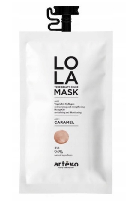 Artego Lola Mask Caramel 20 ml maska do włosów