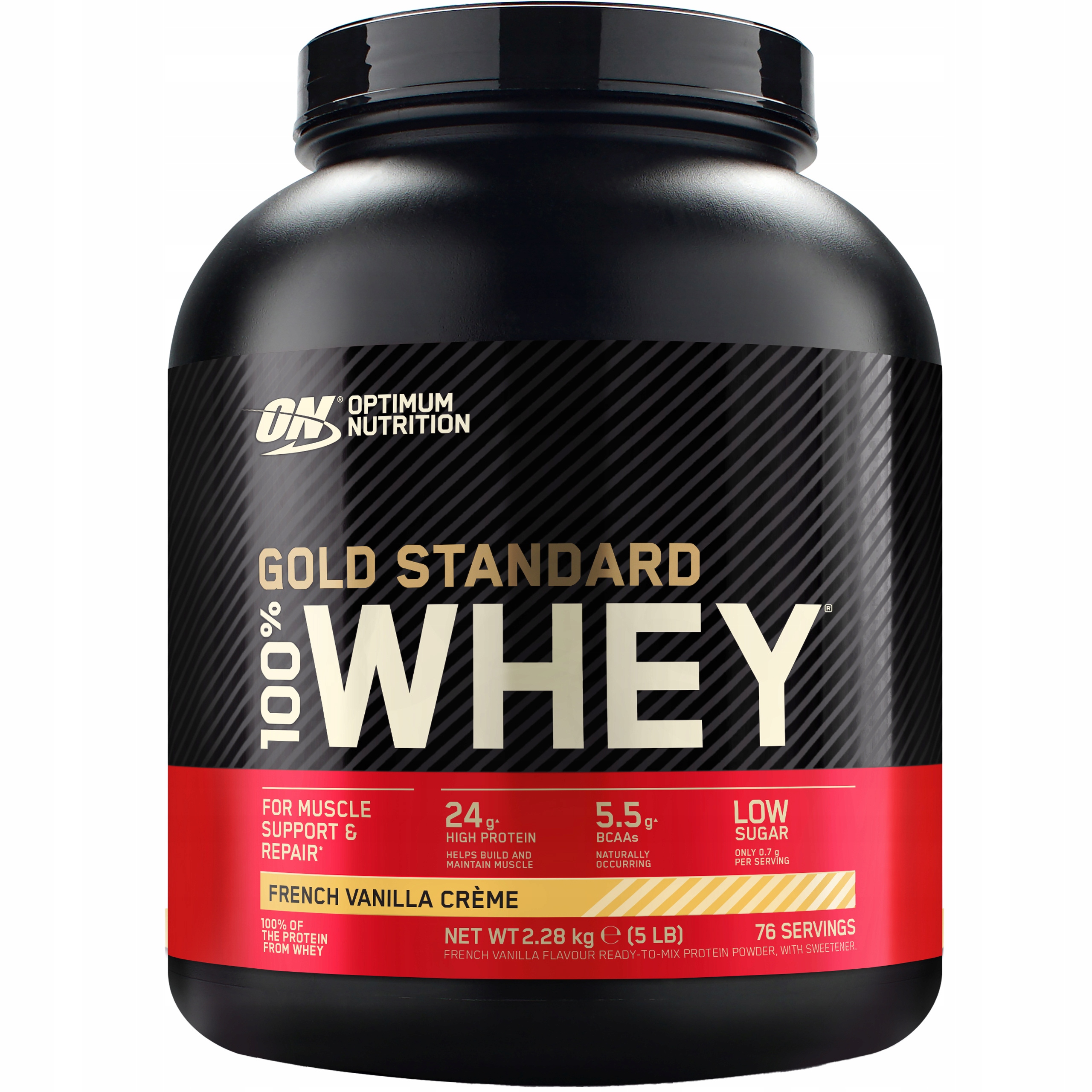 Syrovátkový Protein Optimum Gold Standard Whey 2280 g Vanilka Wpc Wpi Wph