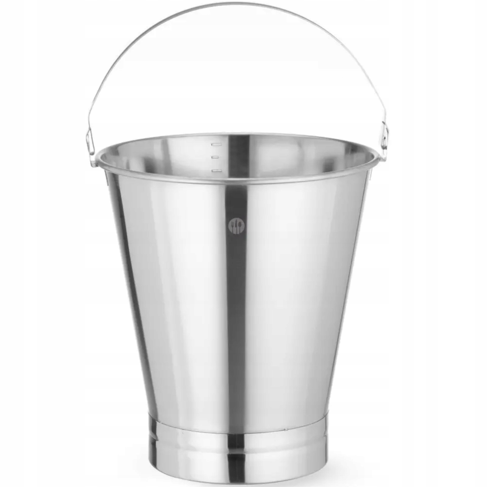 Gastronomické vedro do kuchyne oceľové s krúžkom Hendi 516706