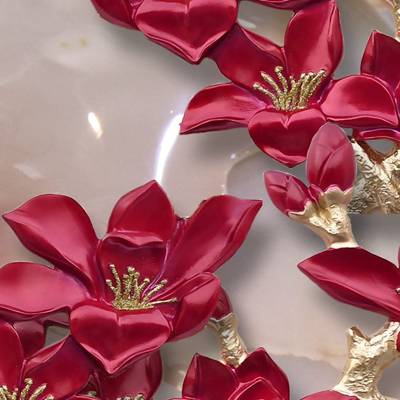 NOWOCZESNY DYWAN PREMIUM W KWIATOWY WZÓR 60X160 EAN (GTIN) 5904806475596