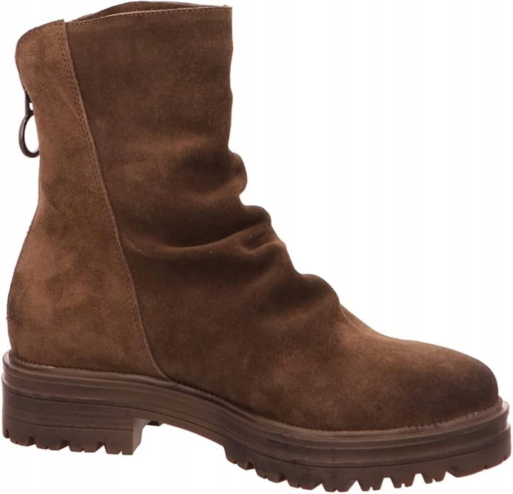 Lazamani Kotníkové Boty Hnědé Na Plochém Podpatku 38 Jne