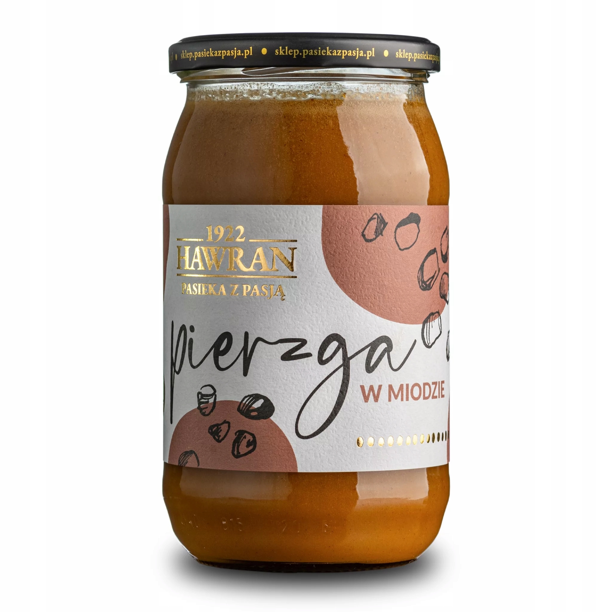 Pierzga w miodzie wielokwiatowym 1010g nierozgrzewany