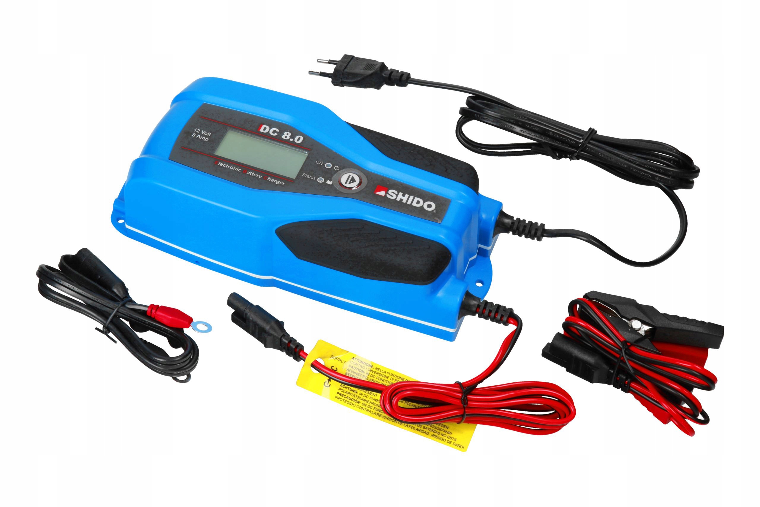 Ładowarka do akumulatorów Shido DC8 8A EU Natężenie maksymalne 8 A