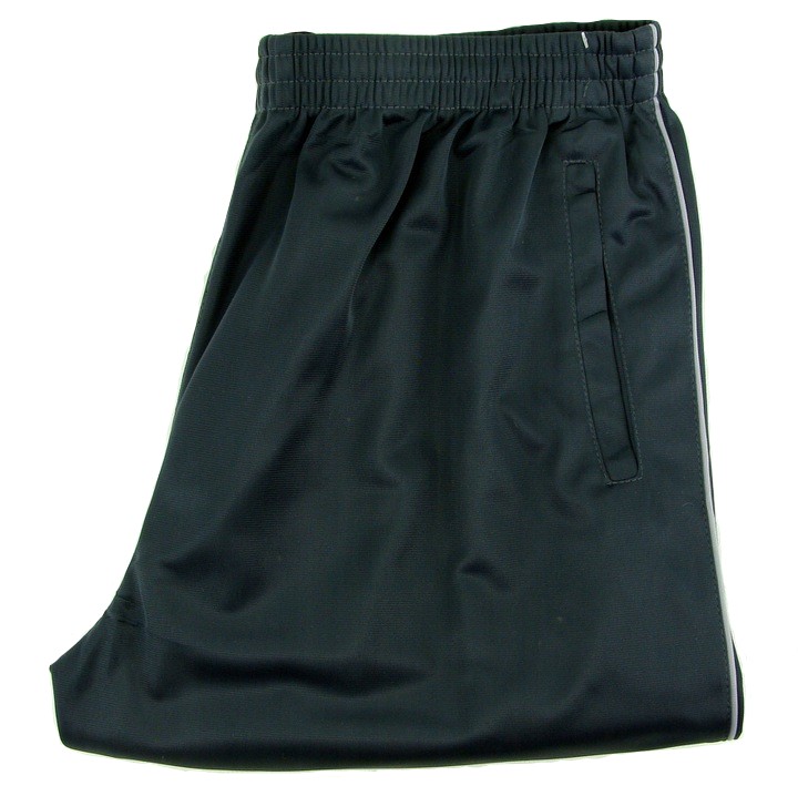 

-4XL- Spodnie Dresowe Śliskie Q0919KL Ciemno Szare