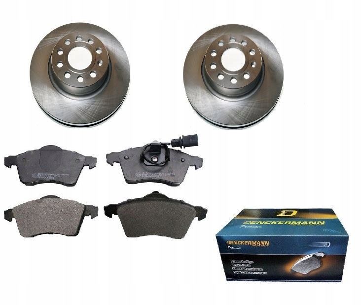 Kotouče Kostky Vw T4 96- Přední Ventil. Ate 280mm