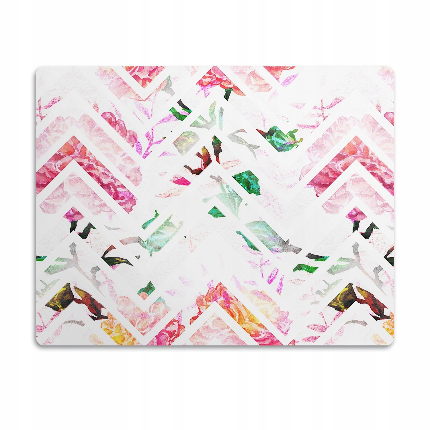 Pro kočky podložka pod záchod Květinový vzor 60x40 cm