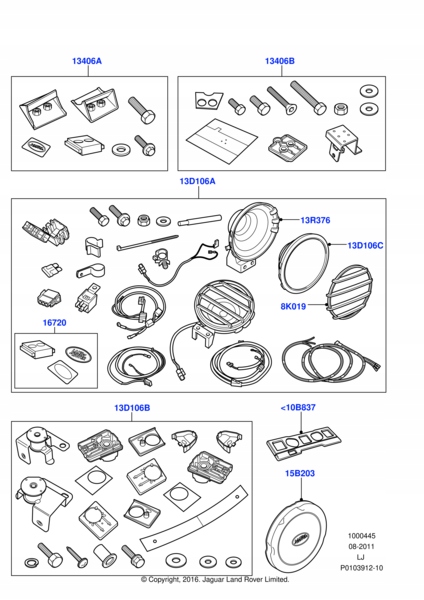 комплект RANGE ROVER L322 02-09