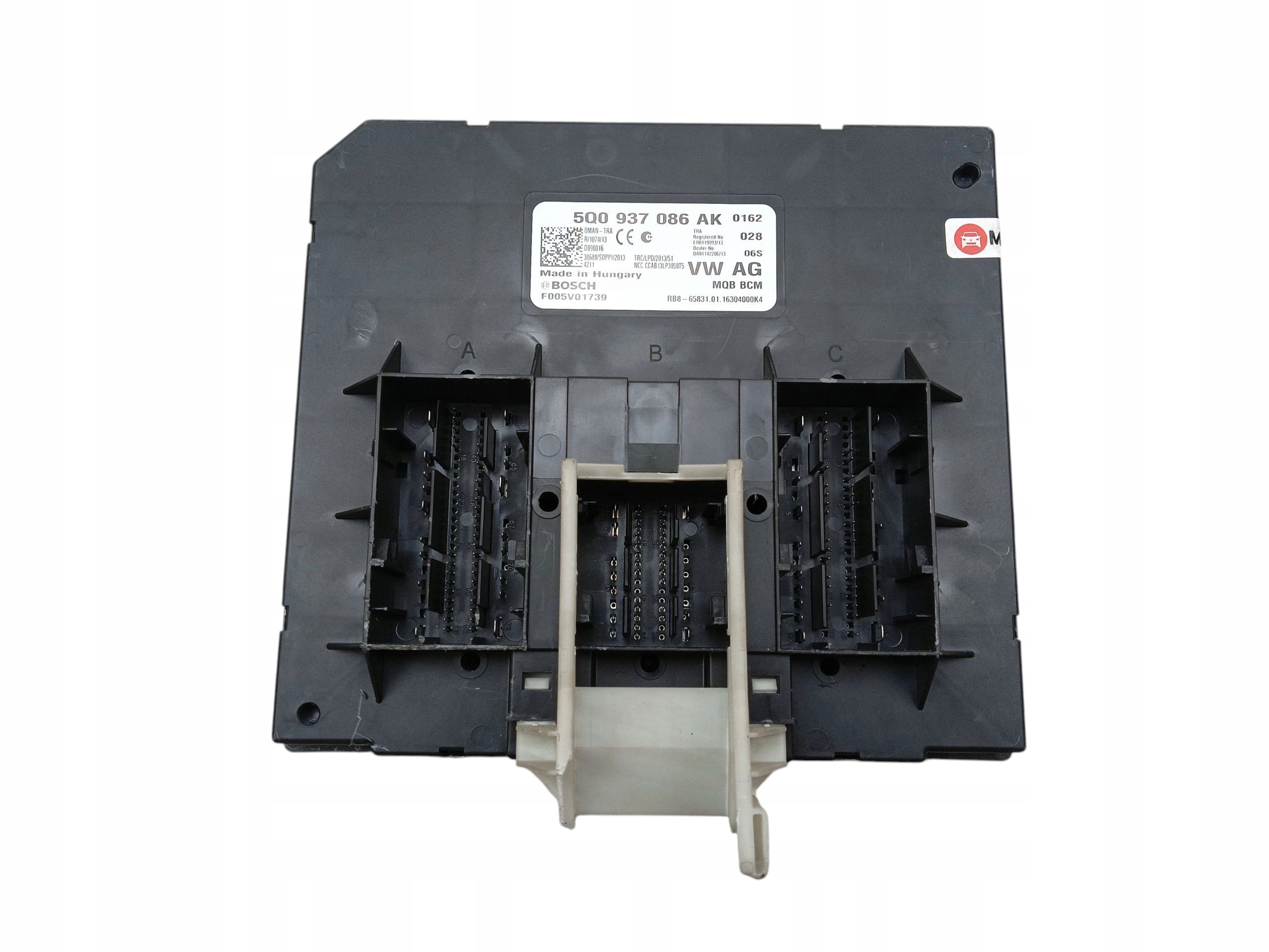 Unité commande confort BCM VOLKSWAGEN PASSAT B8 (2014-2019) 5Q0937086AK