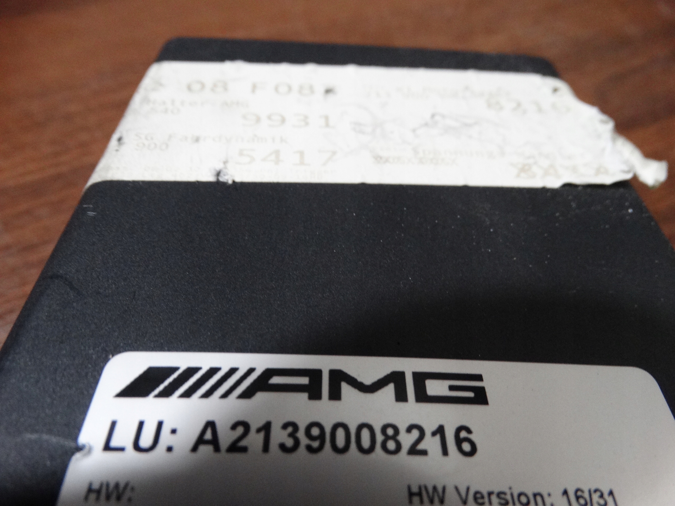 IDEALNY control unit module MERCEDES W213 W253 E63 1 9