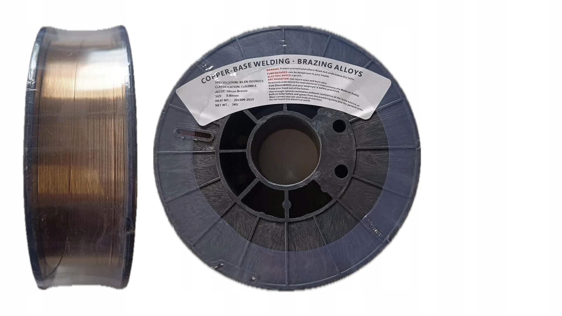 Svařovací drát pro Lutosvařování CUSI3Mn1 0,8 mm 5 kg