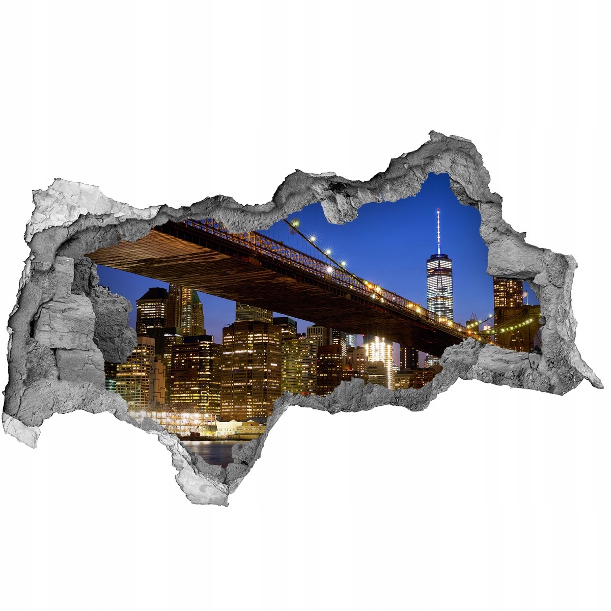 

Fototapeta dziura na ścianę Manhattan Nowy Jork