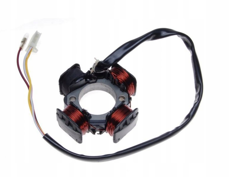 STATOR ISKROWNIK 4 CEWKI 3 PRZEWODY DO AG50