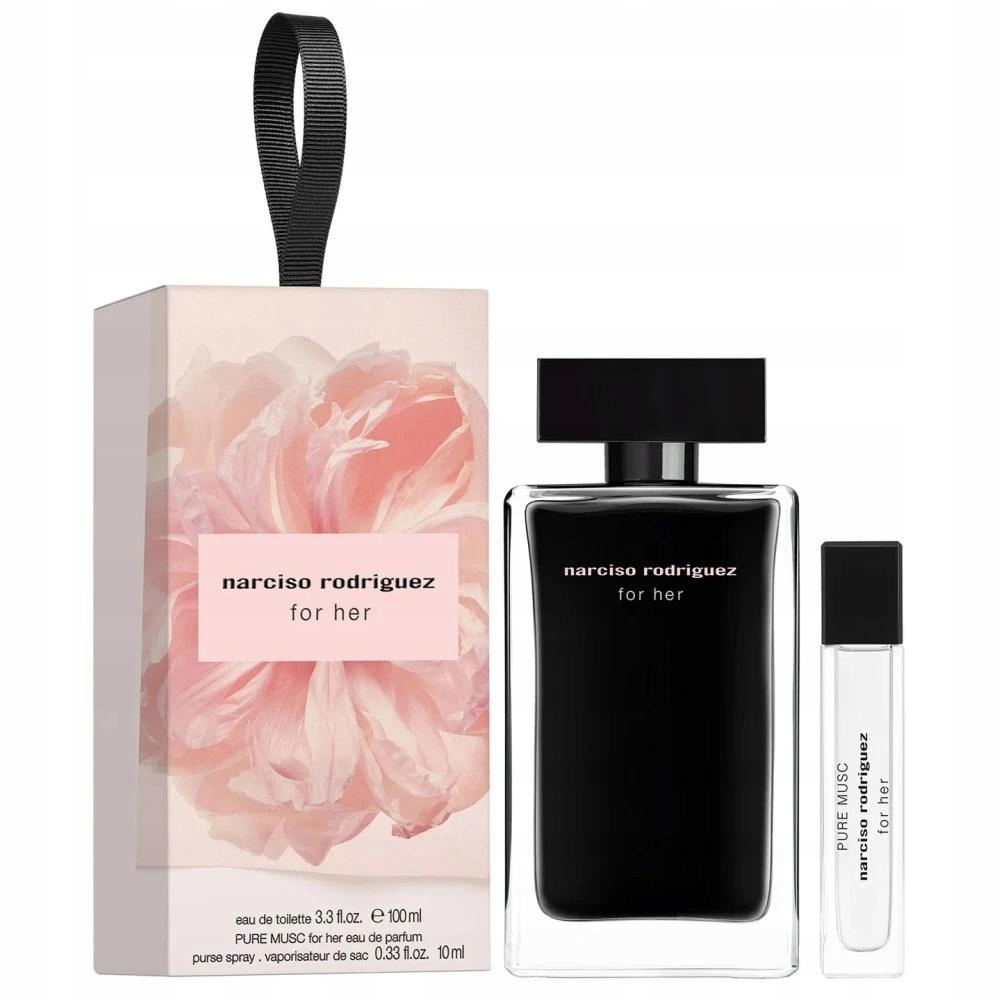 Set Narciso Rodriguez For Her Edt sprej 100 ml Pure Musk Edp sprej 10 ml