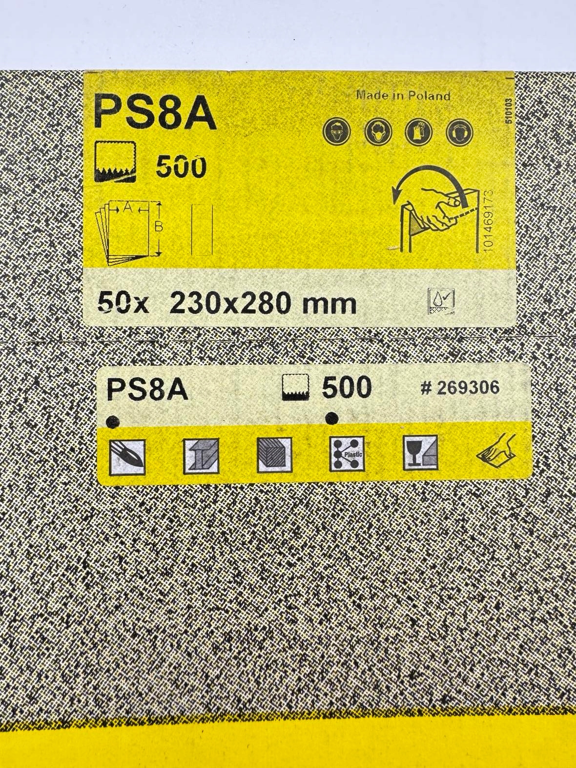 Papír Brusný List Voděodolný 230x280 500