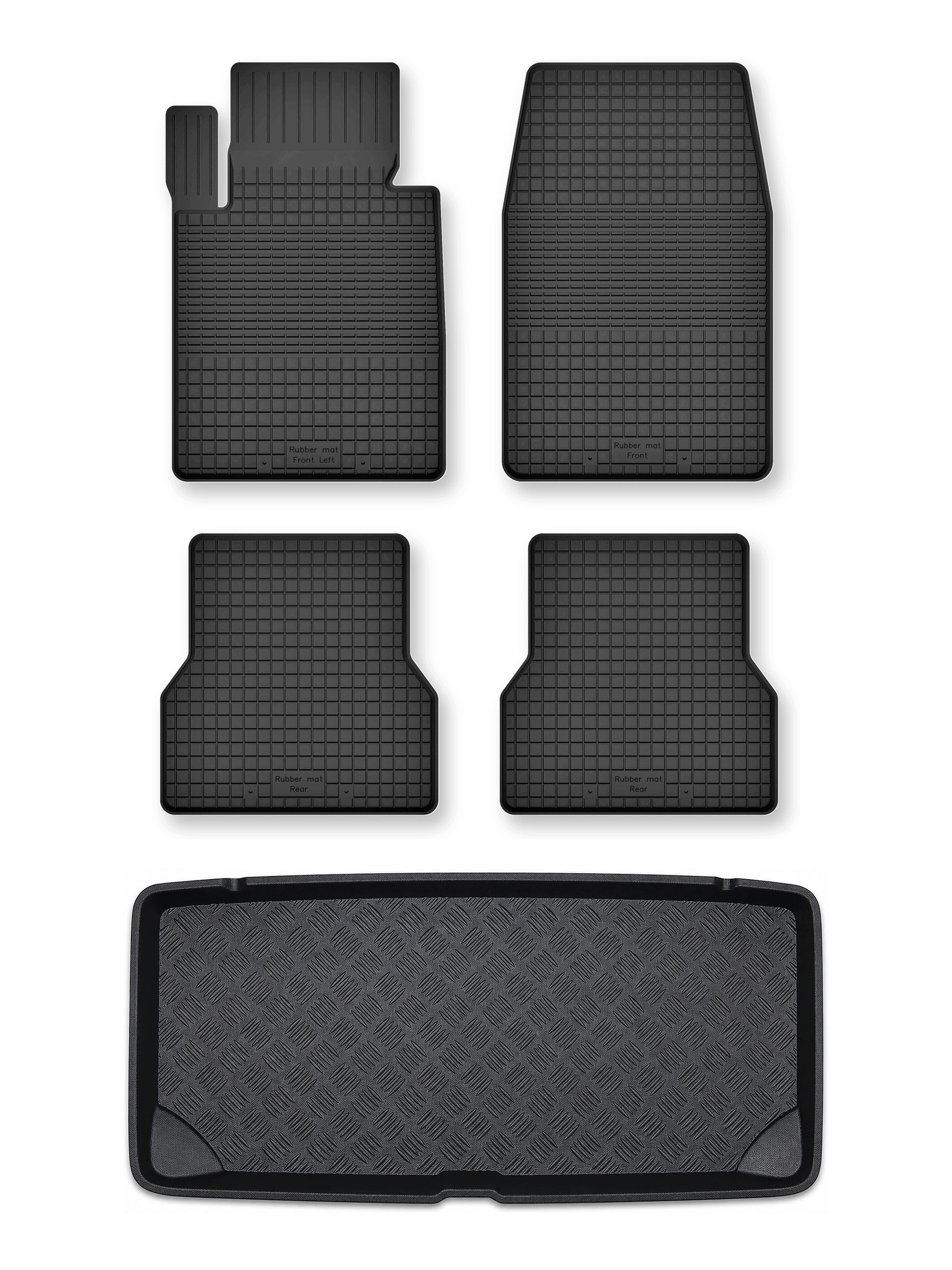 Korytka dobierane mata bagażnika Mini Cooper R56 2006-2013 hatchback