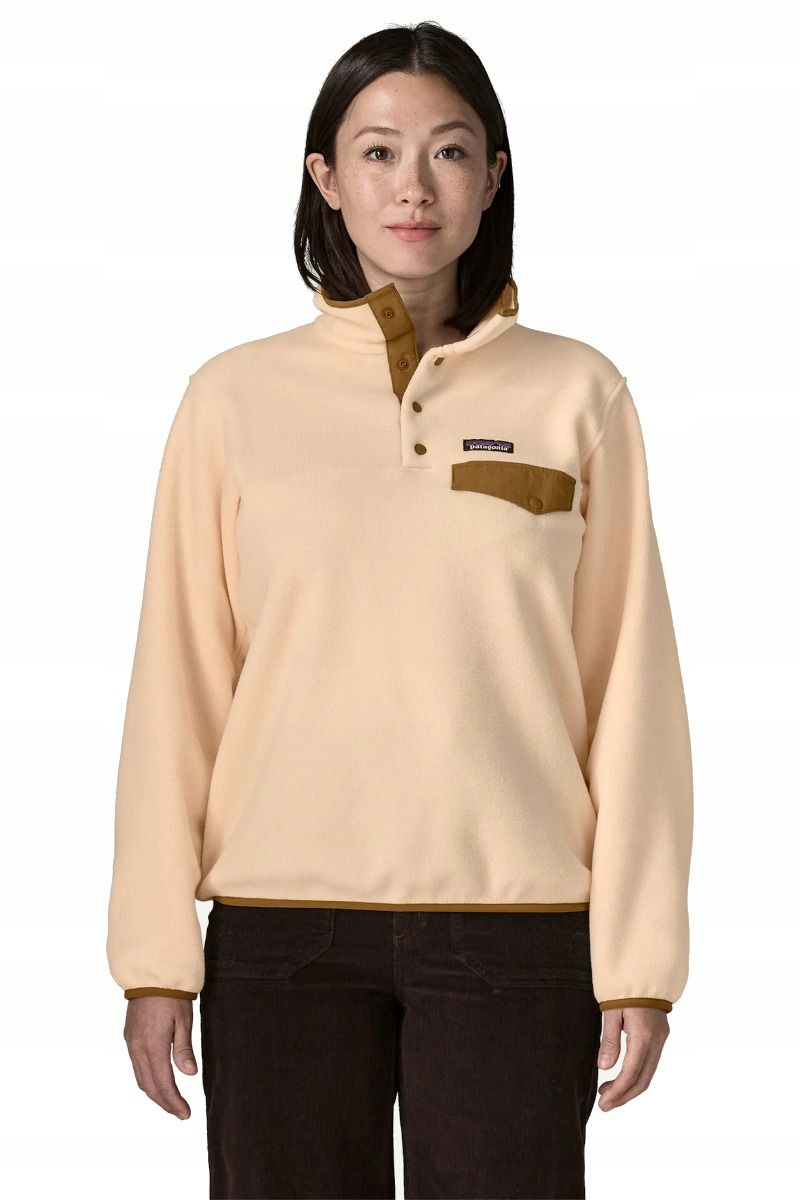 Bluza damska Patagonia Lightweight Synchilla Snap-t Pullover Natural M