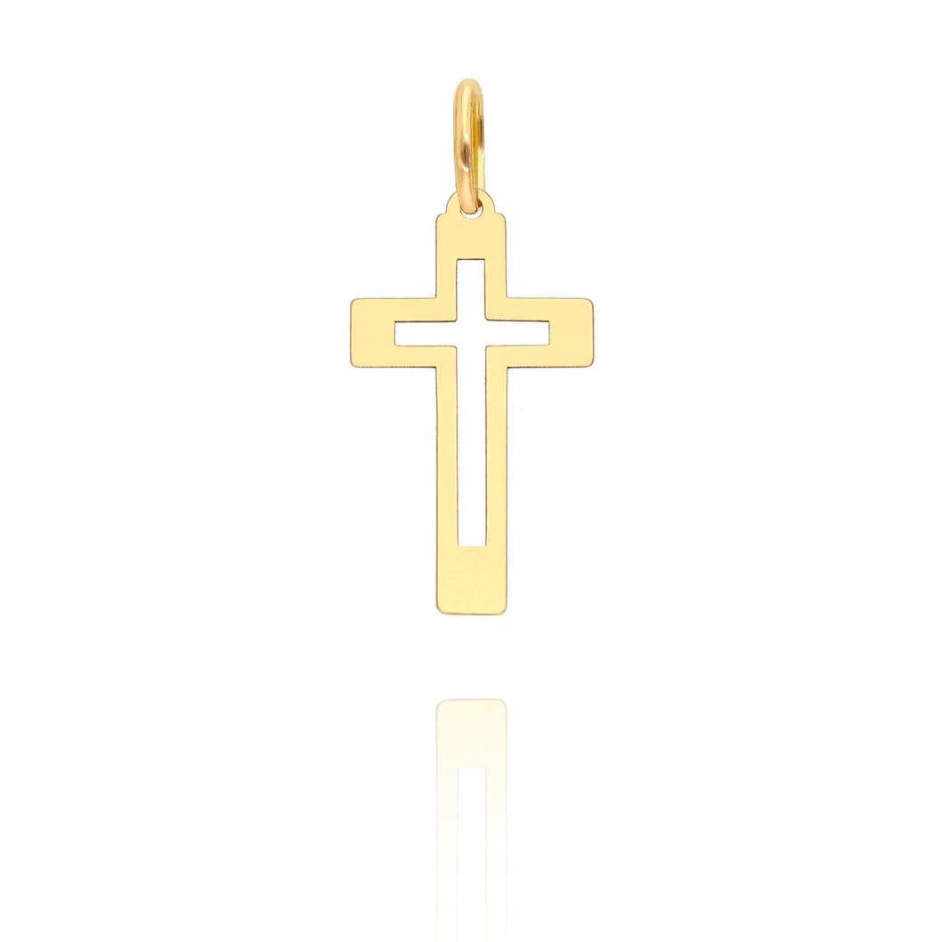 

Złota Zawieszka 585 krzyżyk 24mm
