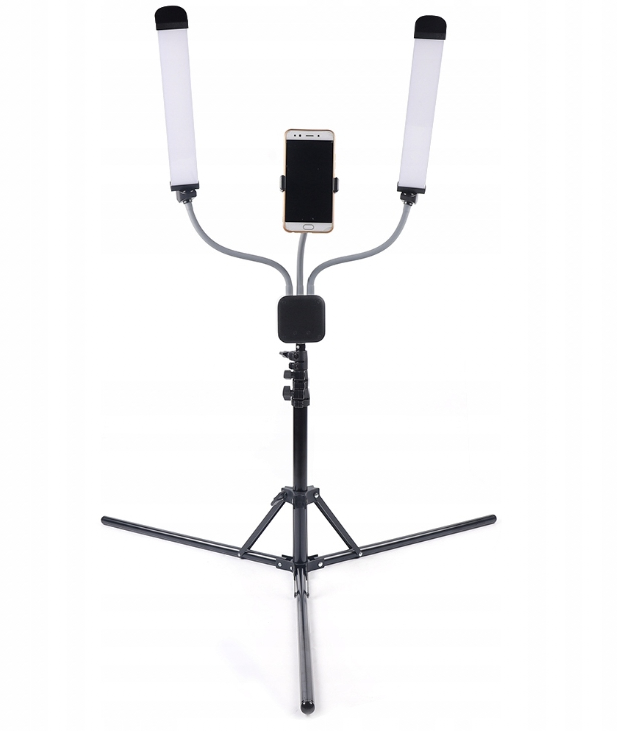 LAMPA LED DO RZĘS I ZDJĘĆ MAKIJAŻU POLLUKS PODWÓJNA ZE STATYWEM LAMPKA Rodzaj podłogowa