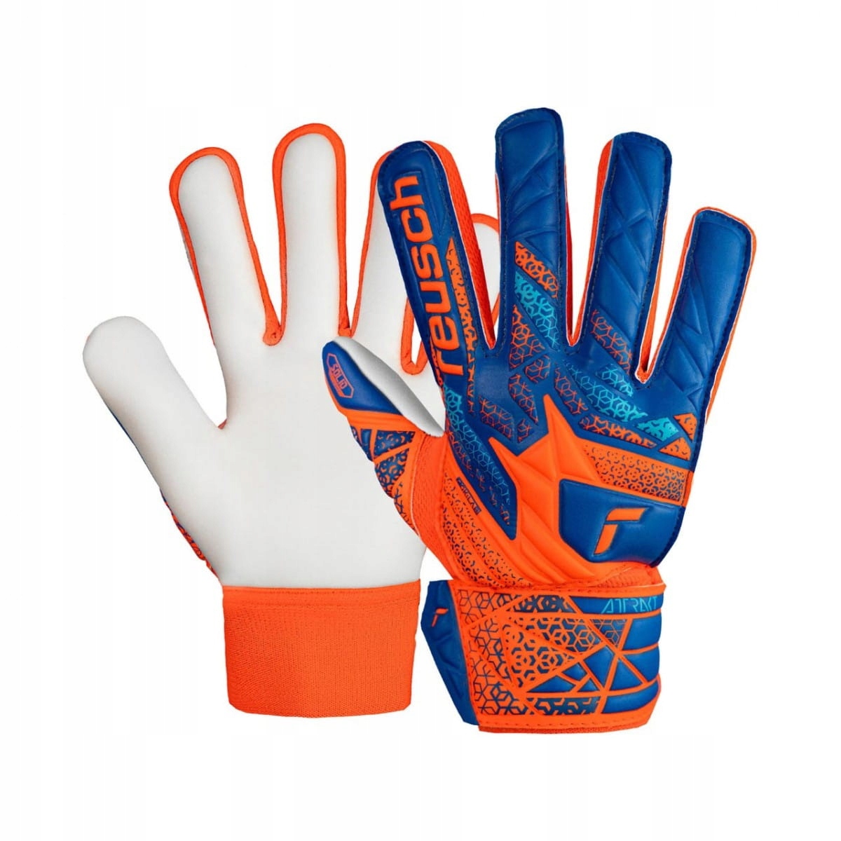 Reusch rękawice bramkarskie Attrakt Starter Solid Finger Support Junior