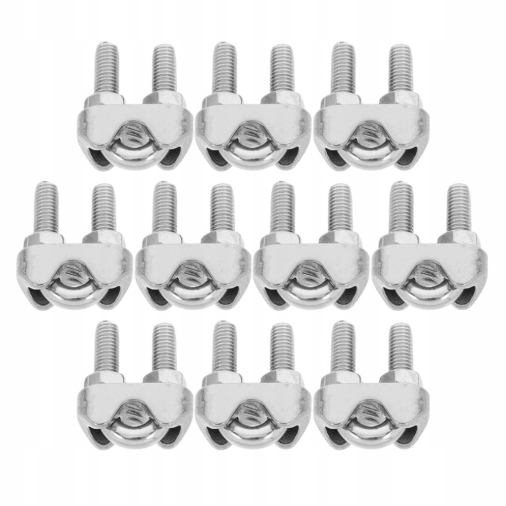 10 Sztuk Heavy Duty Łącznik Kablowy Ze Stali Nierdzewnej Zaciski W Kształcie Litery U