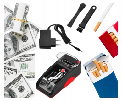 ELEKTRYCZNA MASZYNKA NABIJARKA ROBIENIA PAPIEROSÓW Rodzaj inny