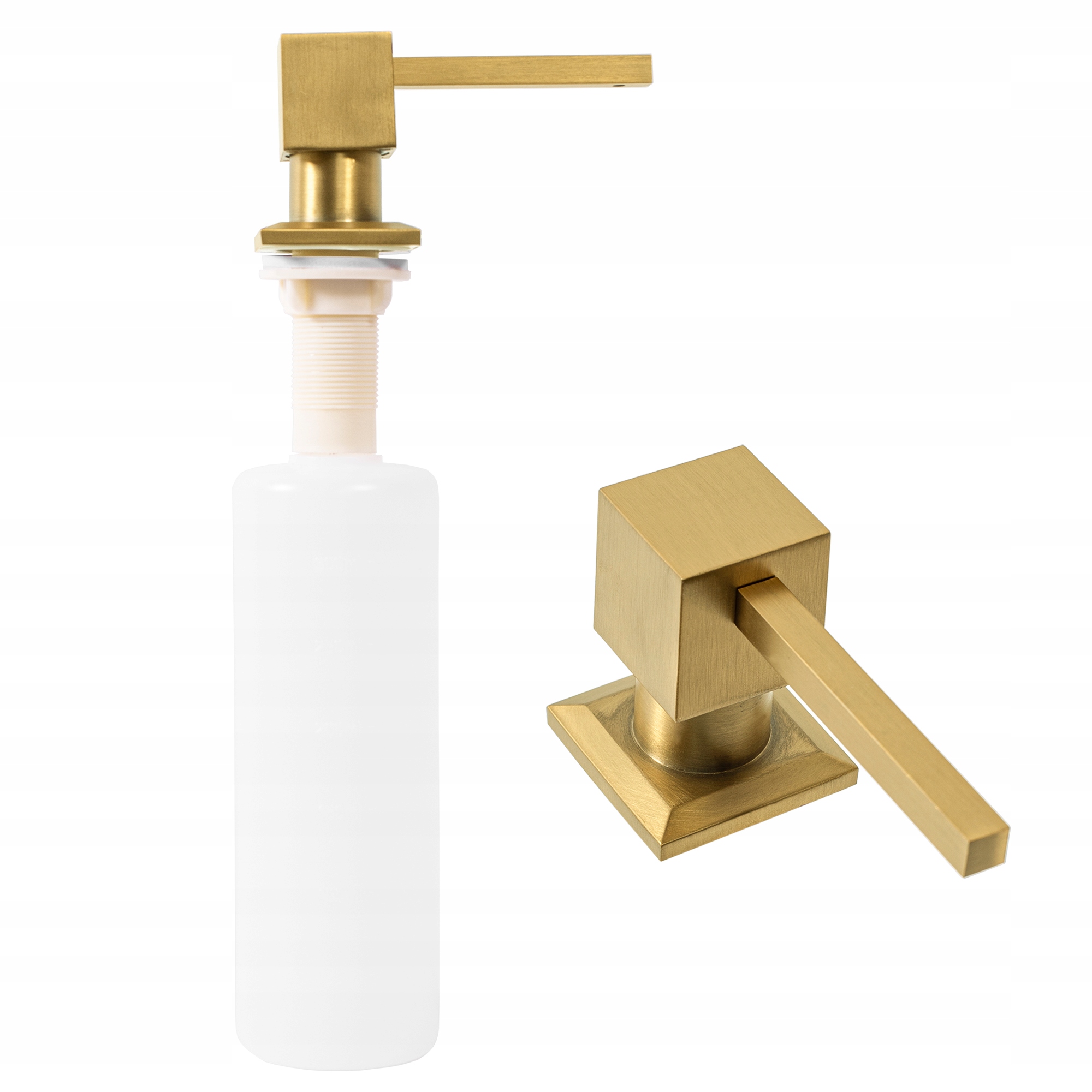 

Dozownik Na Płyn Do Mycia Naczyń Złoty Matowy