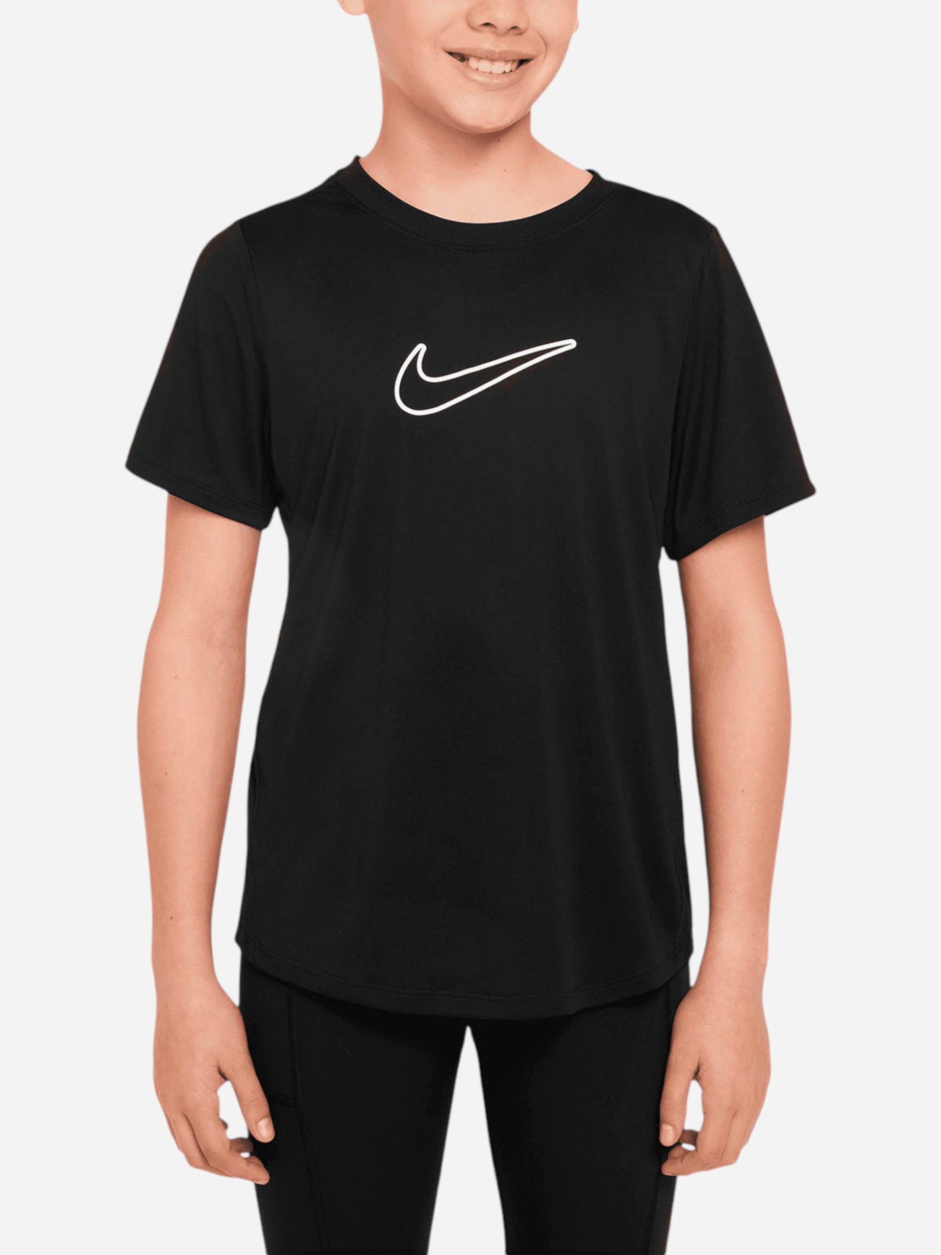Koszulka dziecięca Nike One Fitted FZ5600-010
