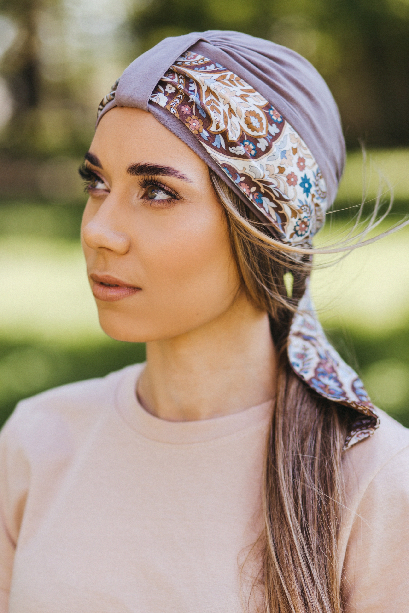 Turban Carmen 141/Y chusta po chemioterapii Marka Eva Design