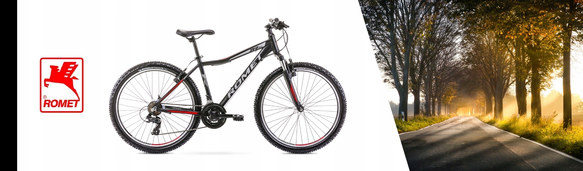 ROWER GÓRSKI MTB 26 ROMET RAMBLER JR SHIMANO ALU OŚWIETLENIE STOPKA GRATIS Kolor wielokolorowy