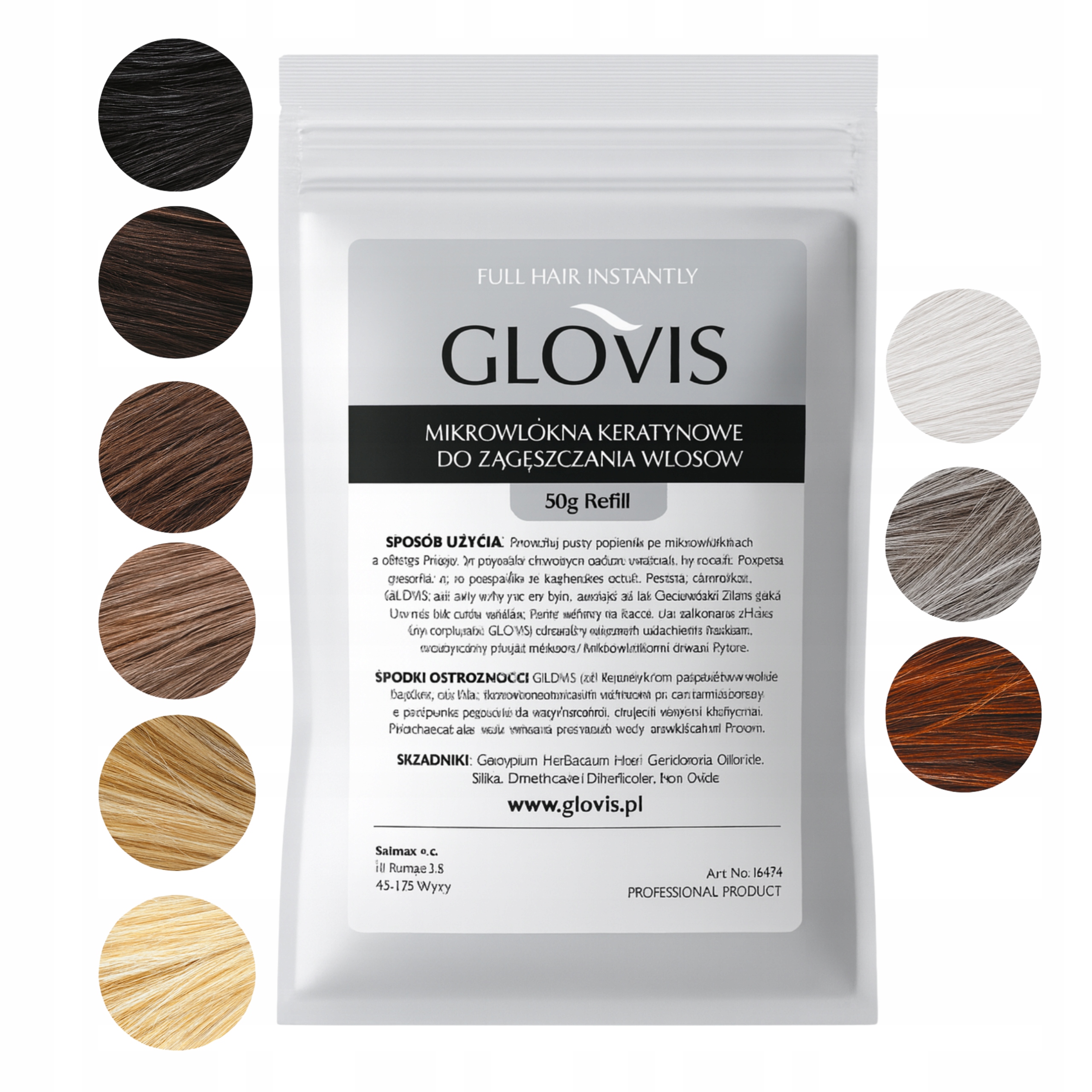 Glovis 50 g Osvědčené a účinné zahušťování Sáček *Mikrovlákna*