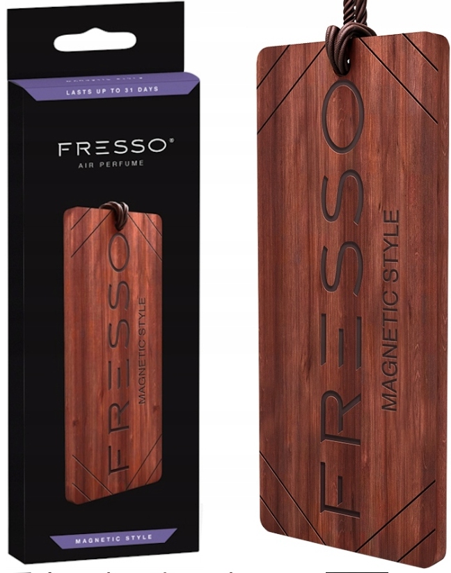 

Fresso Magnetic Style - Drewniana Zawieszka Zapach