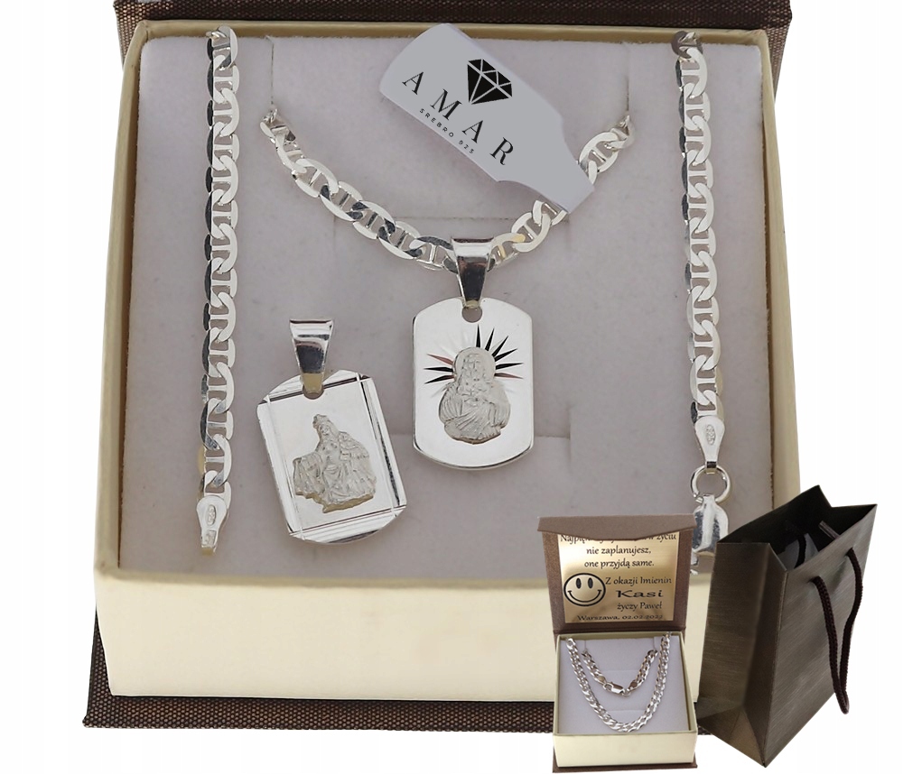 Řetízek Gucci 925 S Celým Řetízkem Ryzost 925 Oboustranný Gravírování