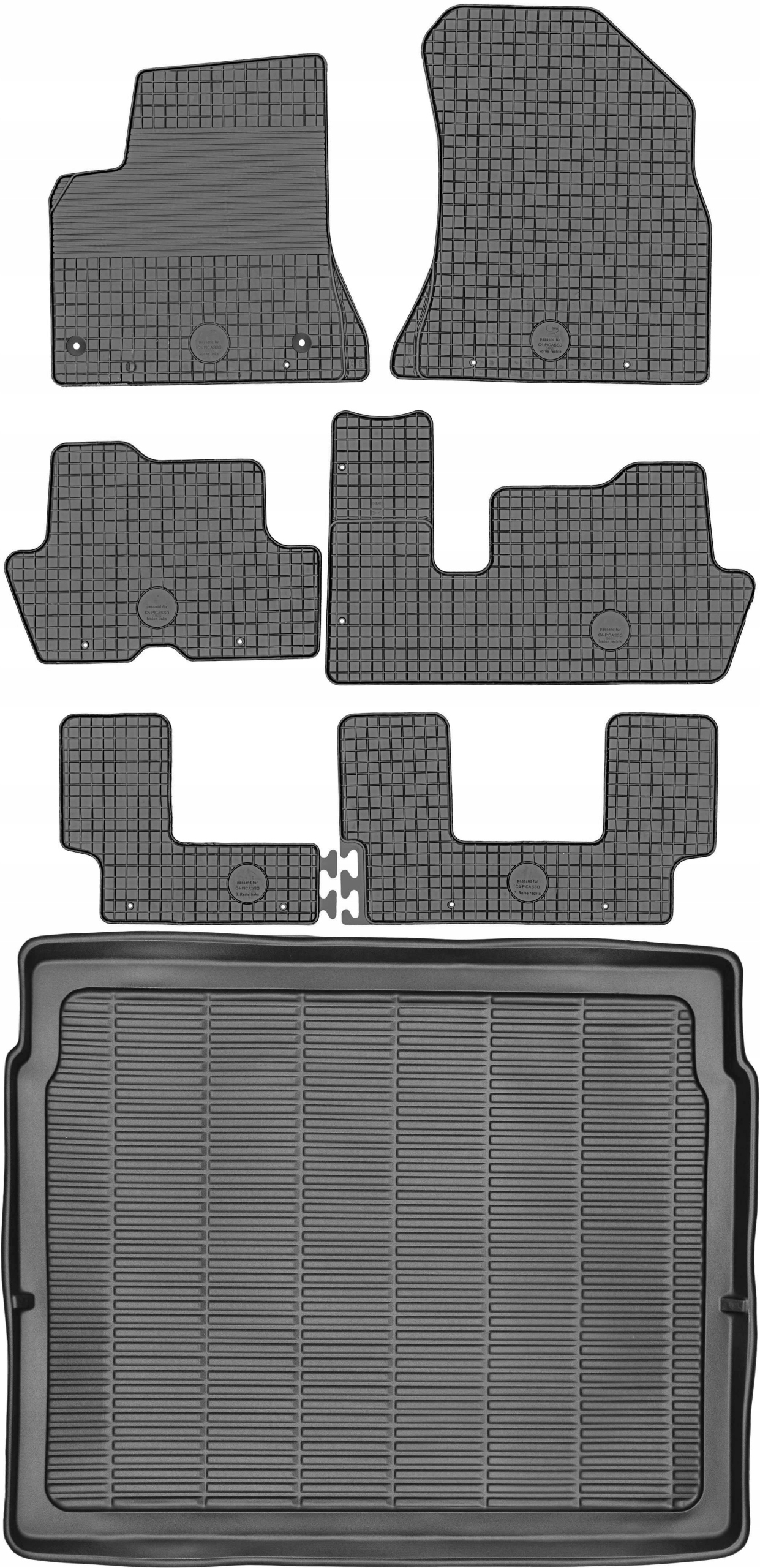 

Peugeot 5008 Minivan 09-16 Wkład i dywaniki