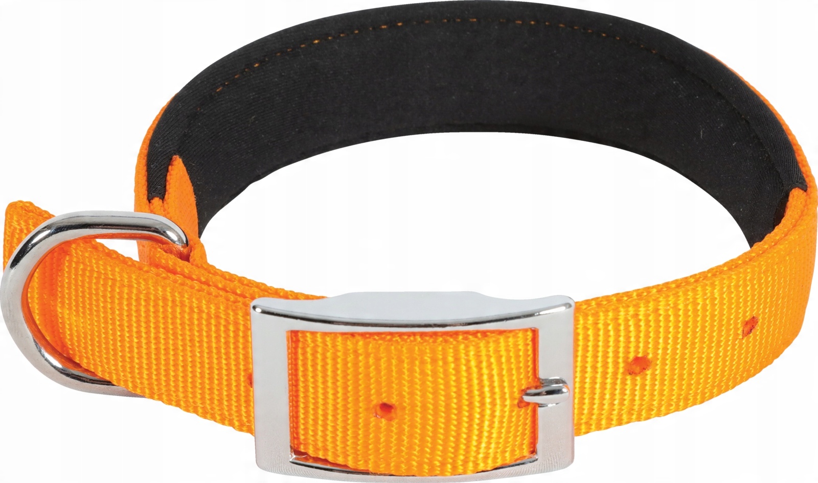 

Obroża nylon Komfort 65 cm/25 mm kol. pomarańczowy