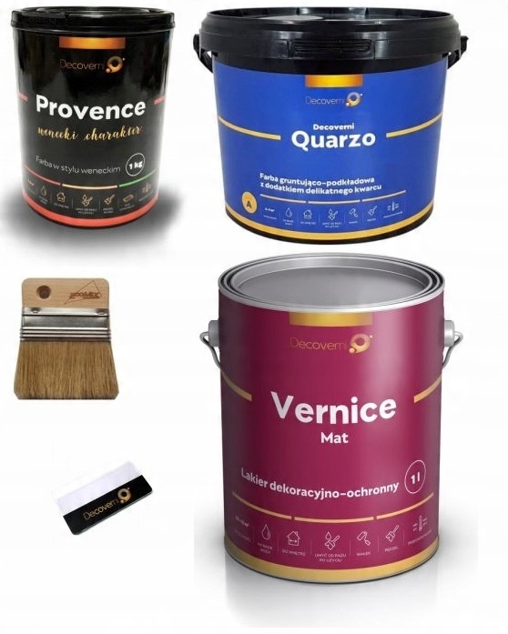 

Provence glinka wenecka Zestaw Na Ok. 6m2