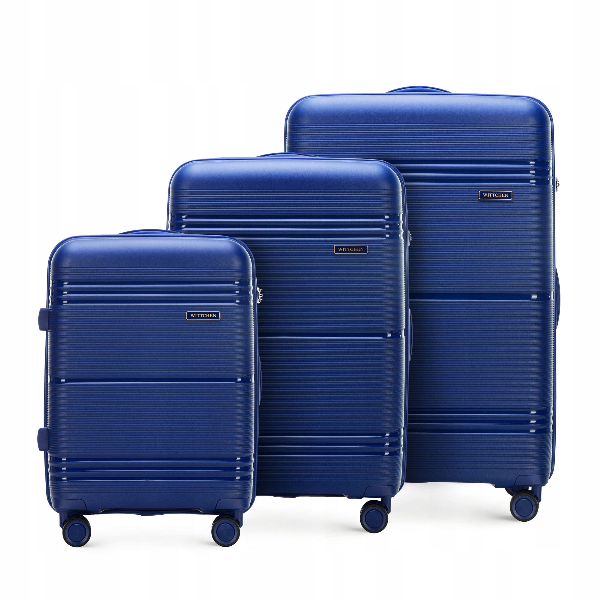 Zestaw walizek z polipropylenu WITTCHEN 56-3T-14S-90