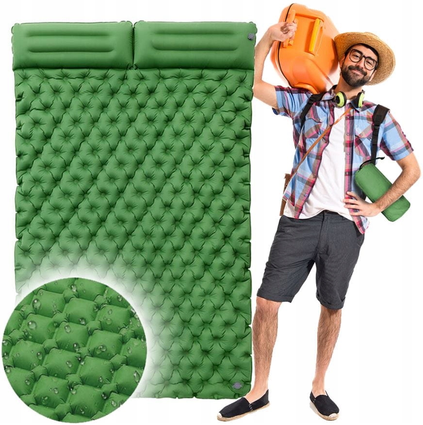 Matrace dvoulůžková turistická matrace pro plavání