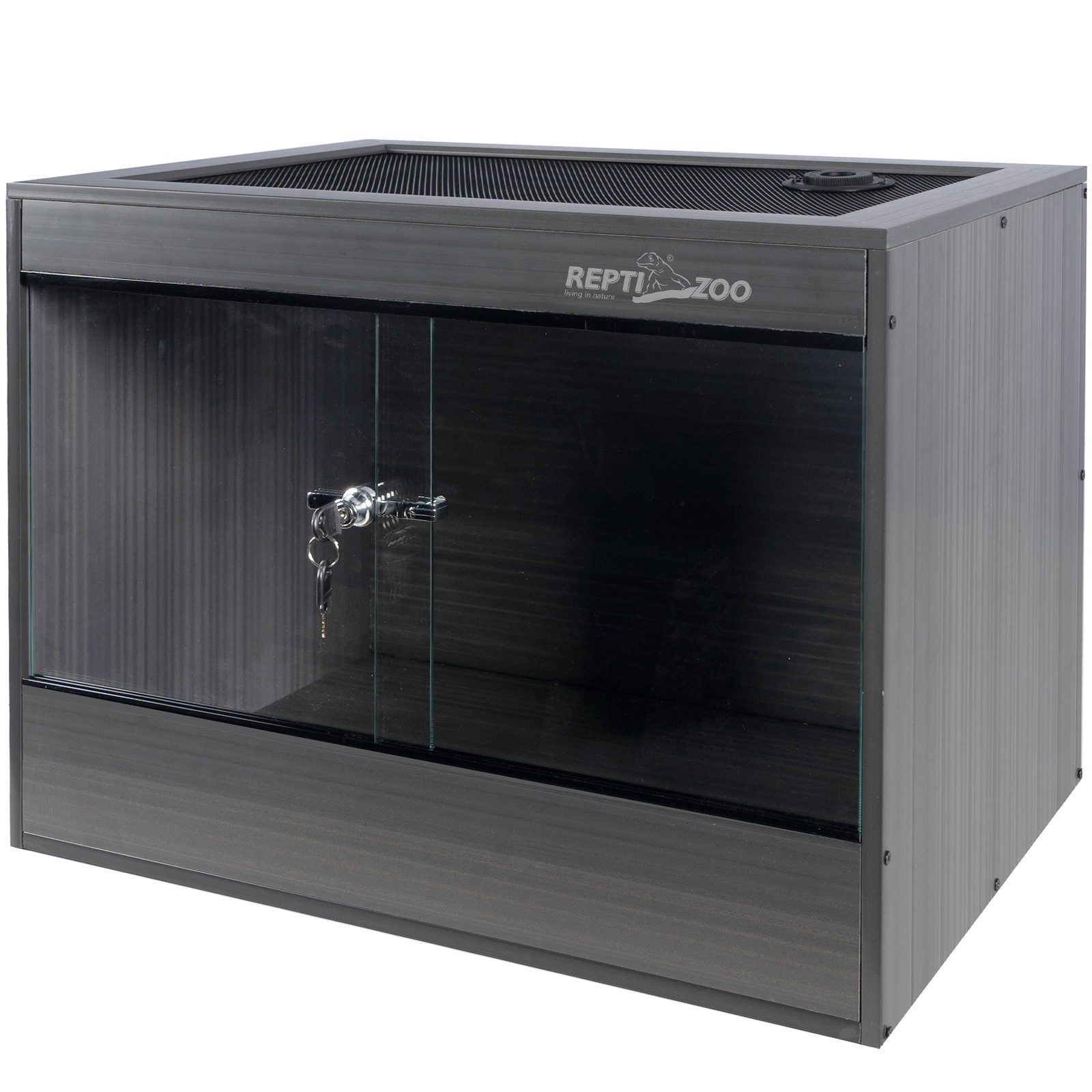 Kompaktowe Terrarium 60X45X45 Dla Gadów Nocnych Wytrzymałe Bezpieczne