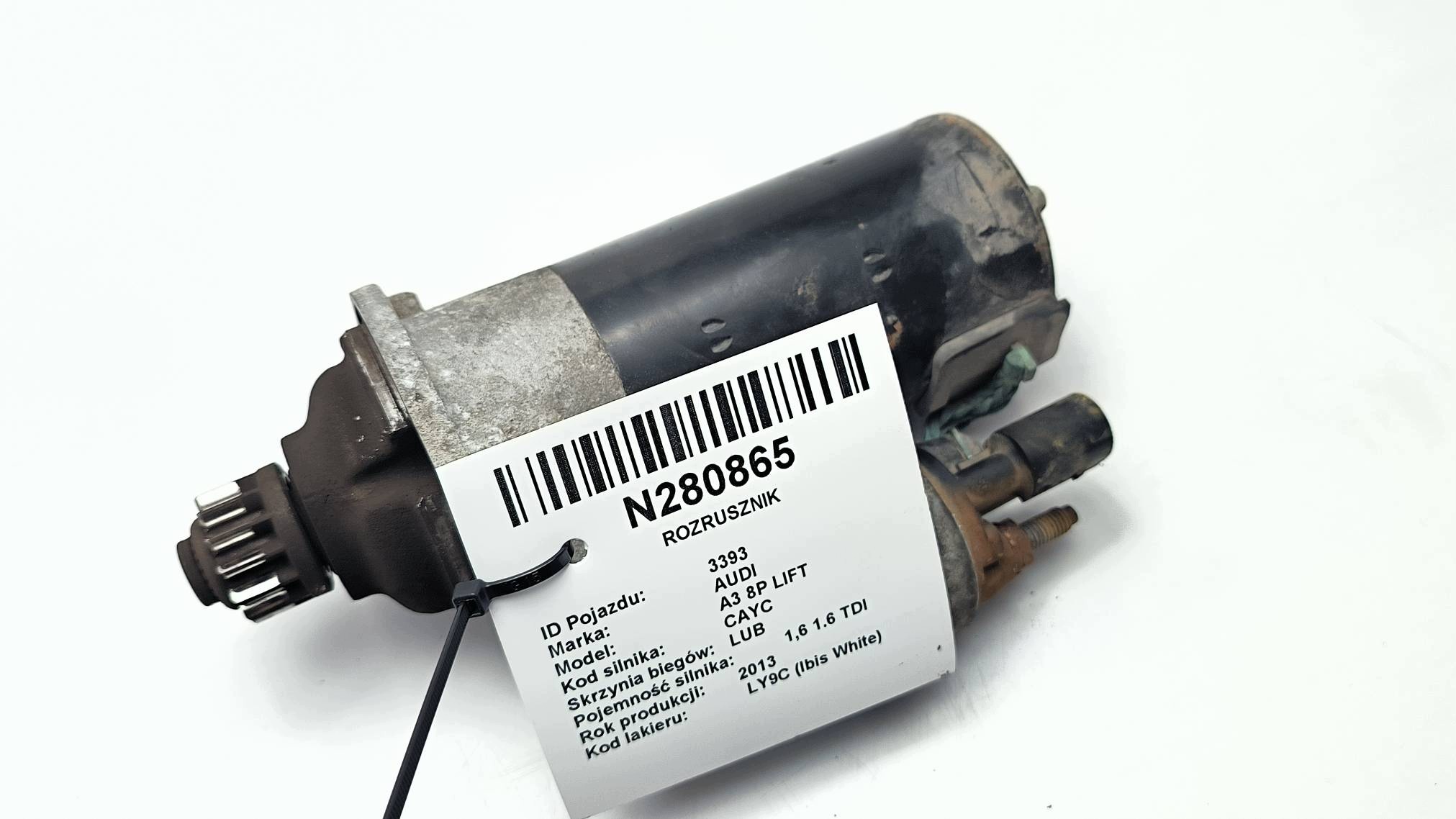 starter 02Z911024H AUDI A3 8P LIFT