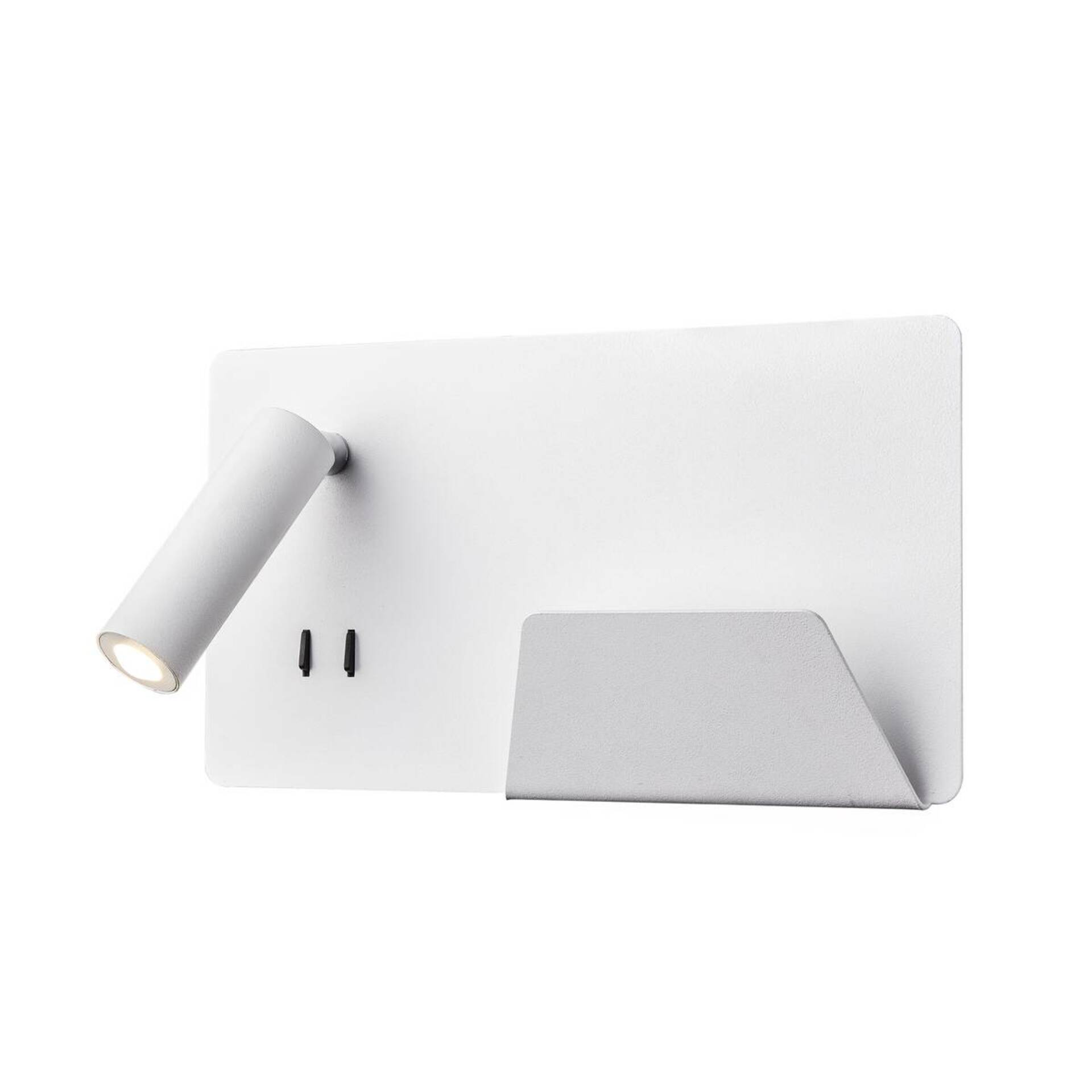Nástenné bodové svietidlo Slv Somnila Spot Led 13W 3000K biela Usb pravá