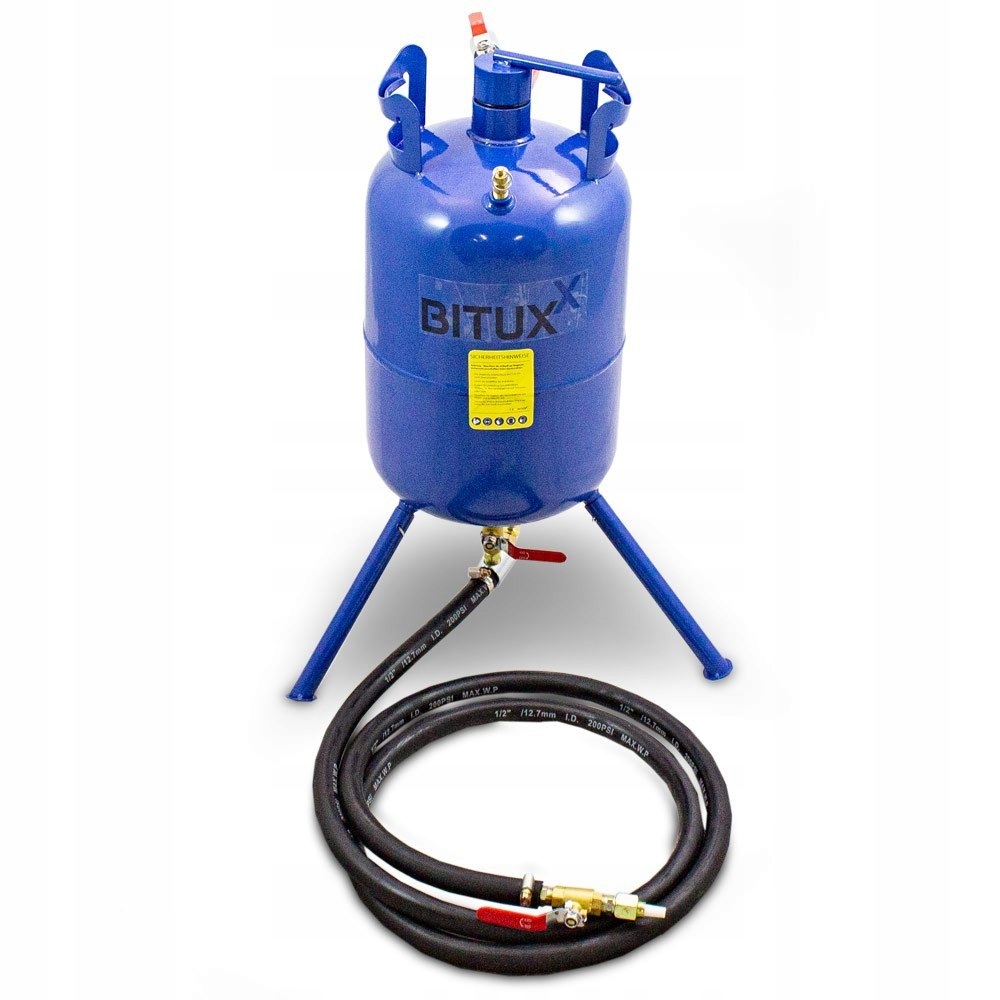 Мобильный компактный пескоструйный аппарат 19l сопла капот